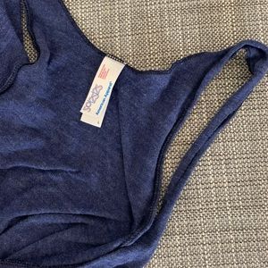 American apparel triblend racer back tank sz L
